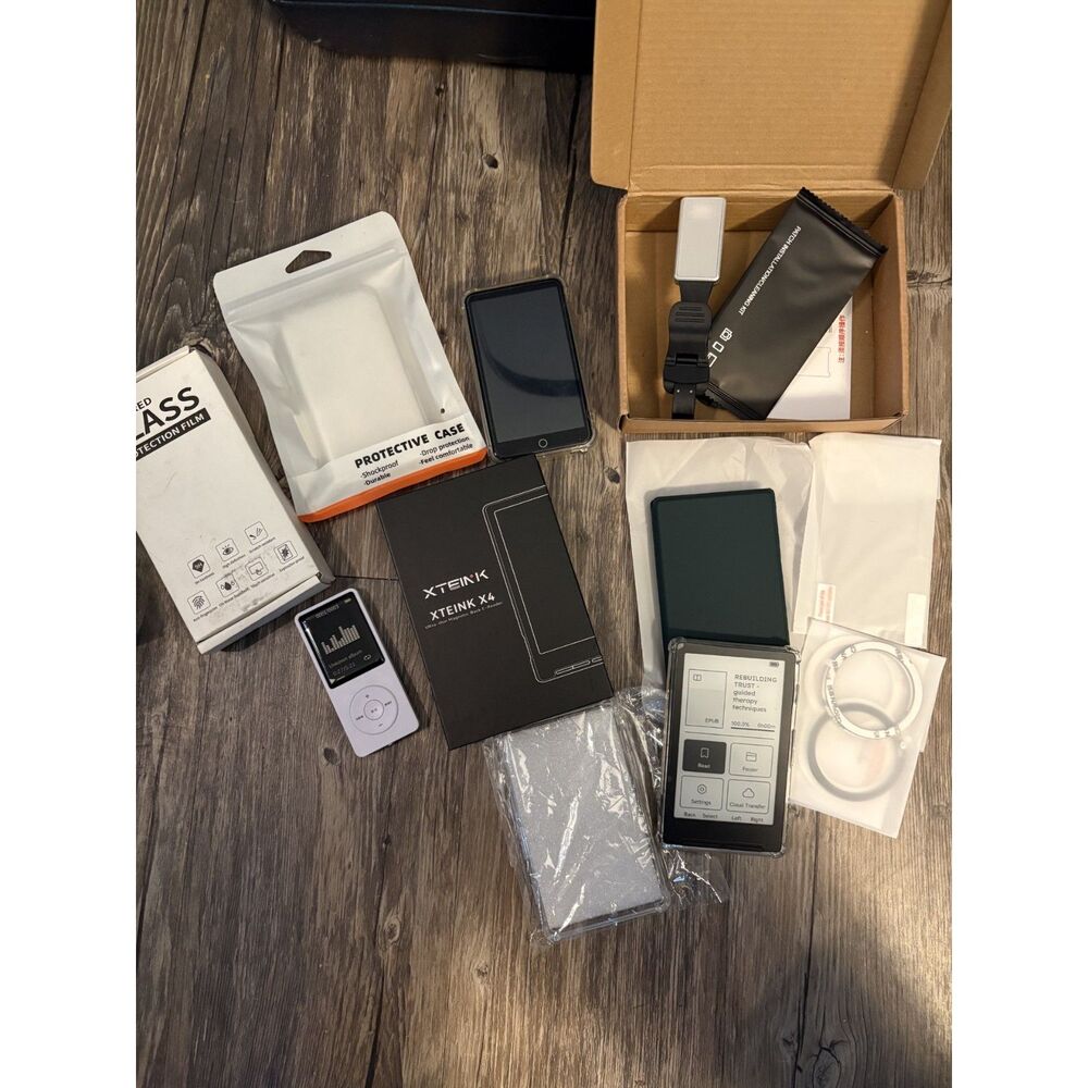 XTeink X4 & XTRAs | Mechen Android Pocket 'Kindle' MP3 | Digital Audio Player
